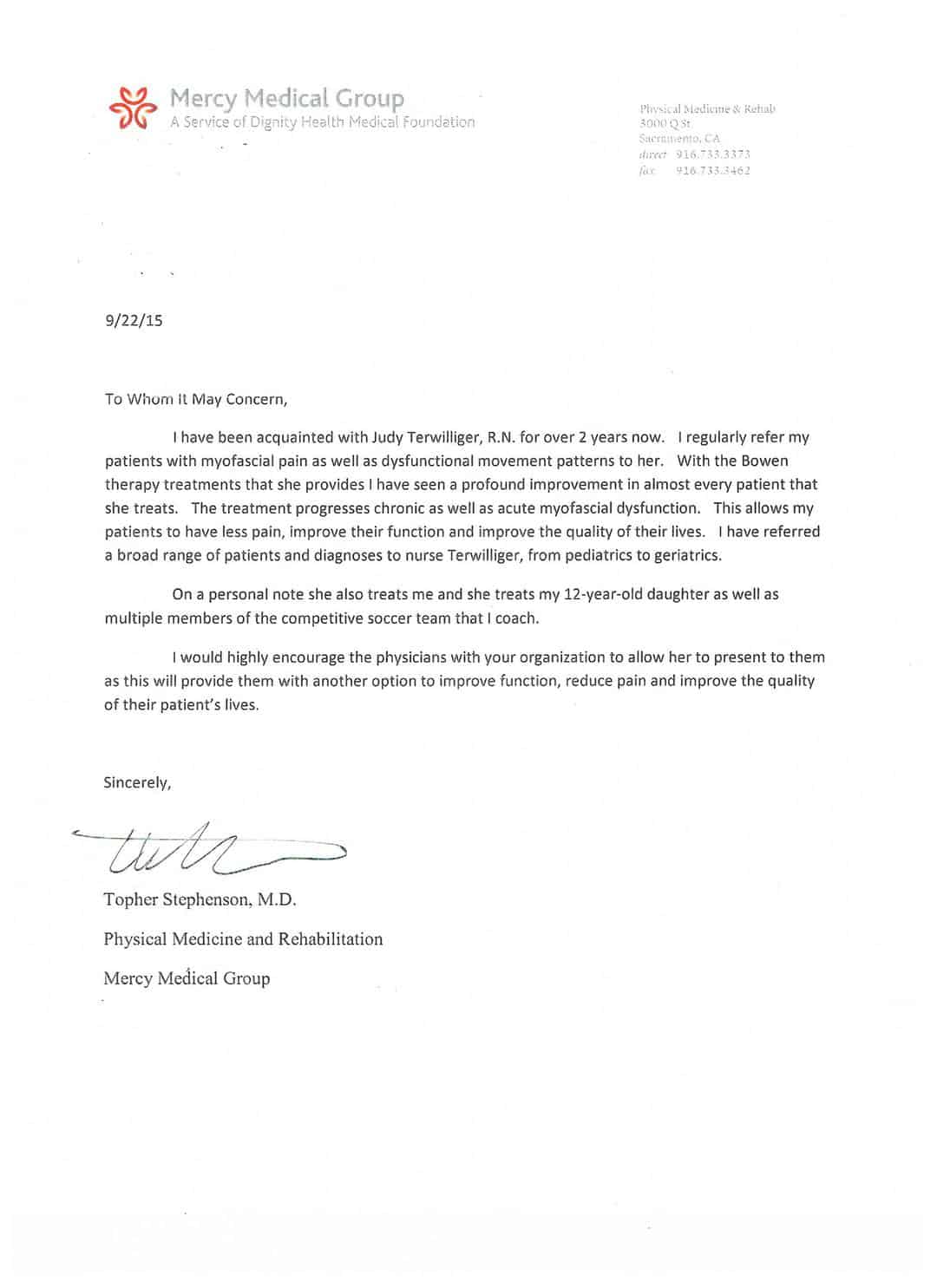 professional endorsement knowmor inc physical therapist recommendation letter